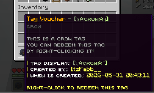 FioTags Voucher Item